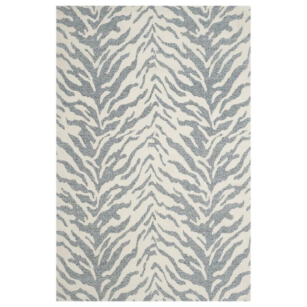 Safavieh Marbella MRB632C 4" x 6" Blue and Ivory Area Rug, , large