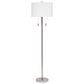 Splendor Living Dover Floor Lamp in Silver, , large