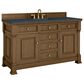 James Martin Vanities Brookfield 60" Single Bathroom Vanity in Honey Oak with 3 cm Charcoal Soapstone Quartz Top and Rectangular Sink, , large