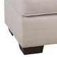 Northwestern Carmine Ottoman in Pebble, , large