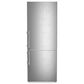 Liebherr Prime 16.8 Cu. Ft. Bottom Mount Refrigerator in Stainless Steel, , large