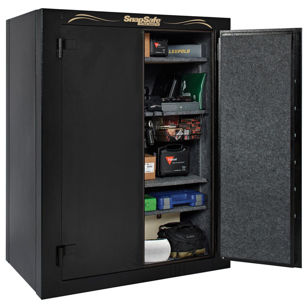 Snapsafe Super Titan XL Double Door Modular Gun Safe in Black, , large