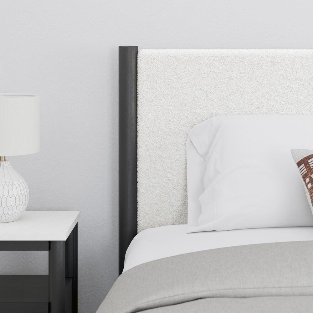 Ashley Cadmori 5-Piece Full Platform Bedroom Set in Black and White, , large