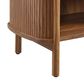 Modway Cadence Open 2 Shelves Nightstand in Walnut, , large