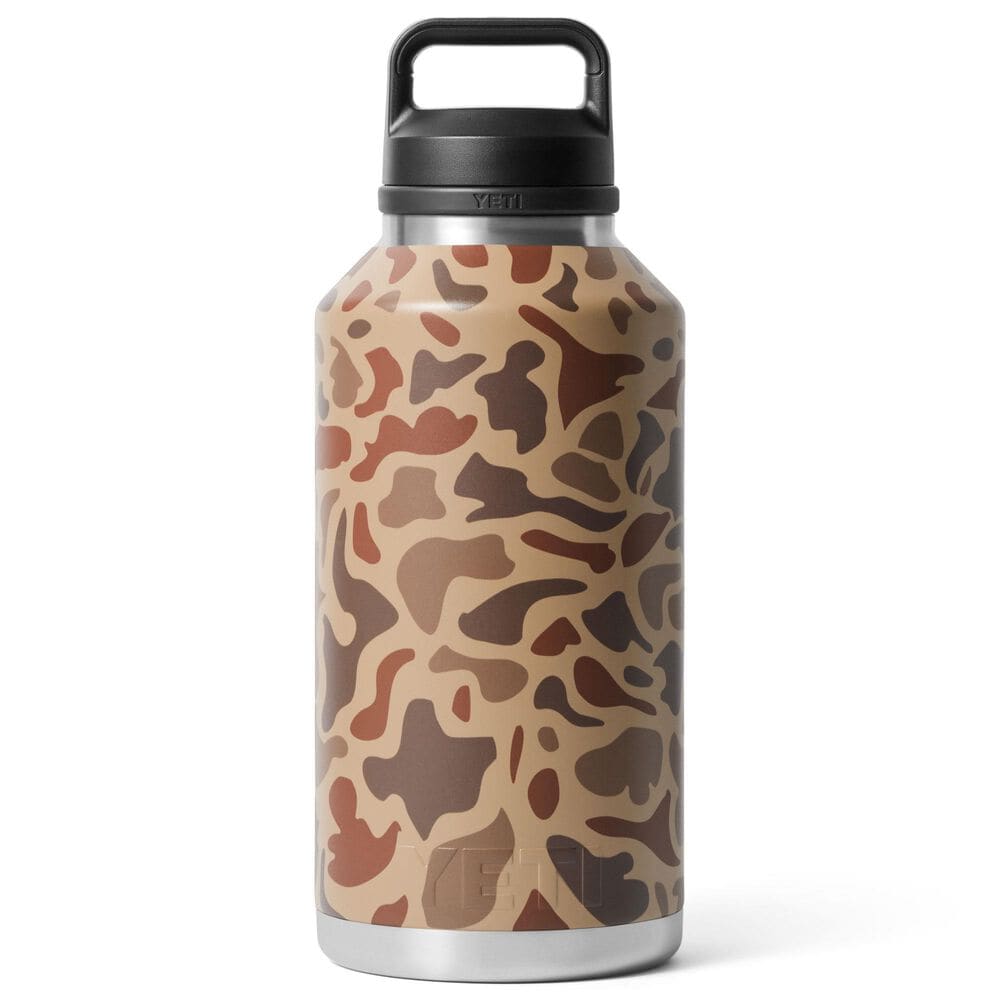 YETI Rambler 64 Oz Water Bottle with Chug Cap in Wetlands Camo, , large