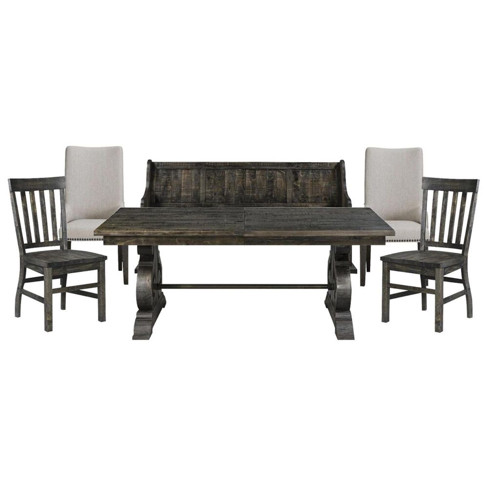 Nicolette Home Bellamy 6-Piece Dining Set in Peppercorn, , large