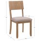 Linon Home Decor Jorissen Side Chair in Grey Wash (Set of 2), , large
