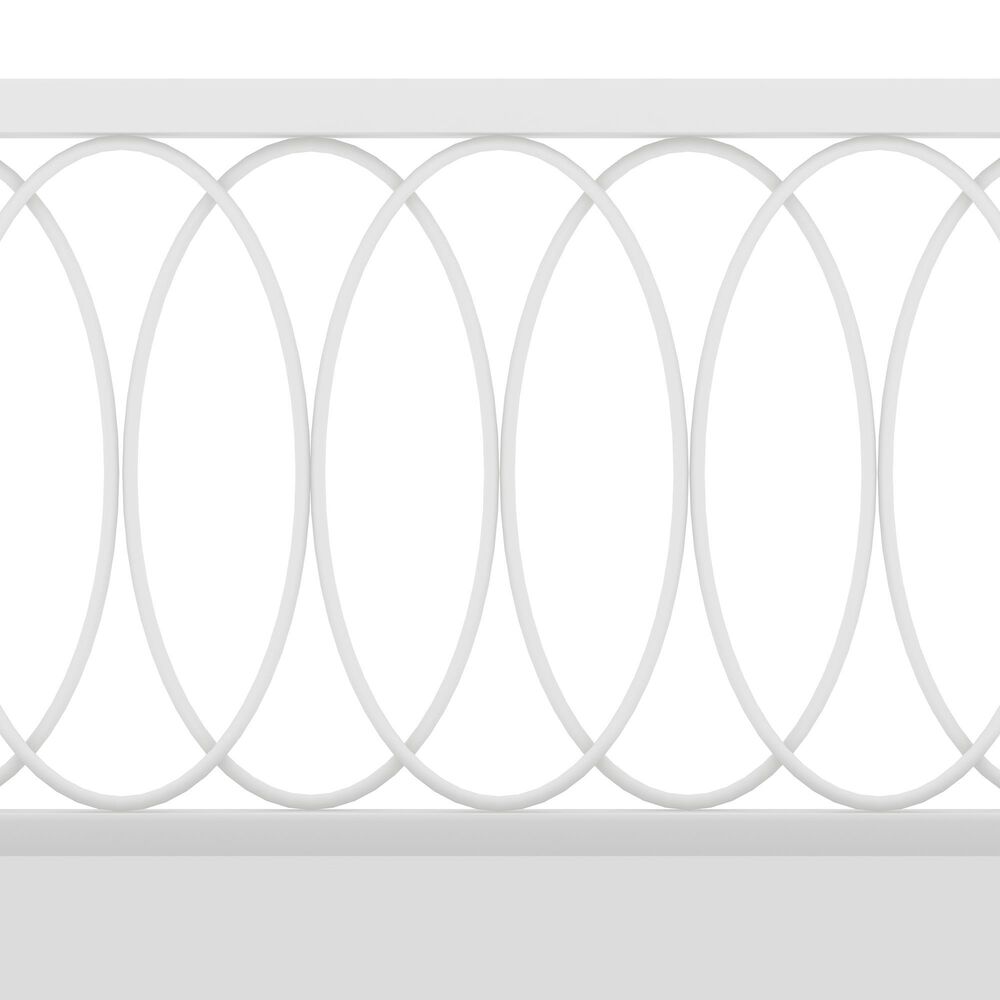 Richlands Furniture Naomi Full Platform Bed in White, , large