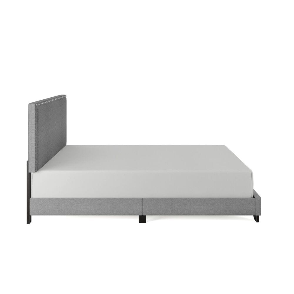 The Monday Company Full Upholstered Bed in Gray, , large