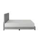 The Monday Company Full Upholstered Bed in Gray, , large