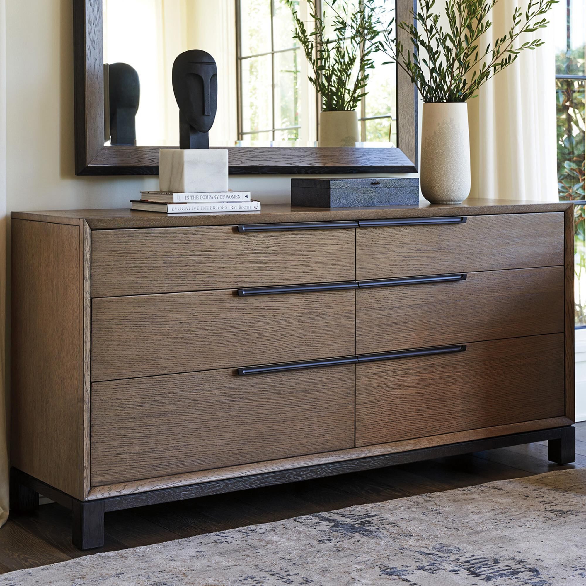 Modern deals espresso dresser