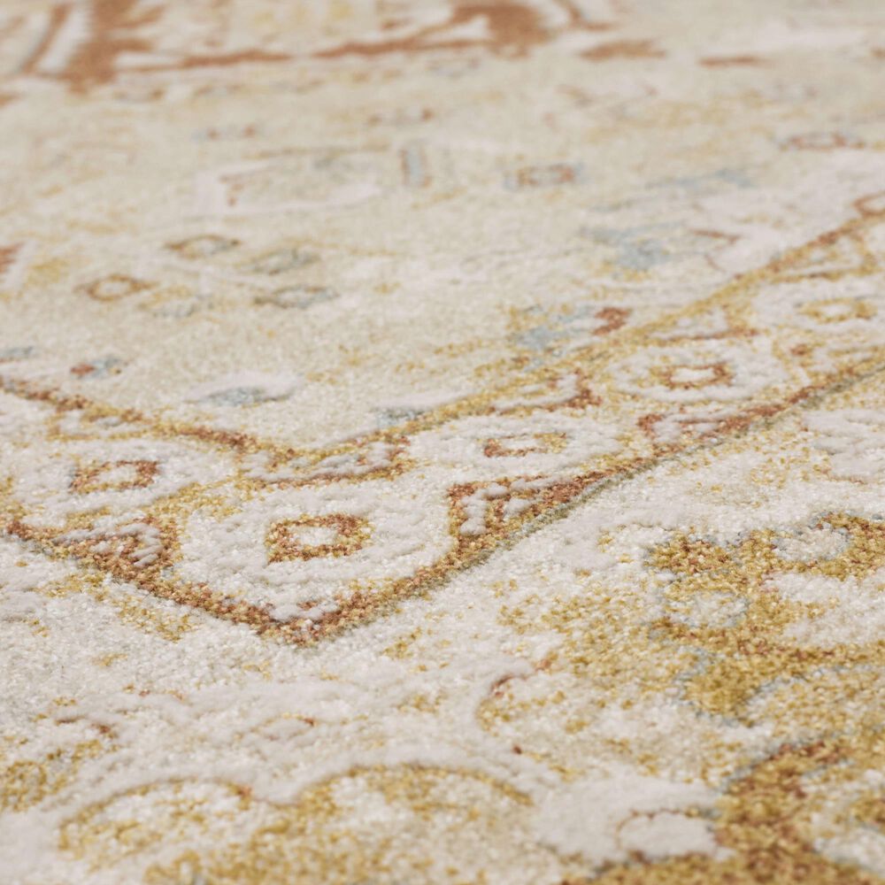 Karastan Windemere R1258 6&#39;6&quot; x 9&#39;10&quot; Cream Area Rug, , large