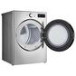 LG 5 Cu. Ft. Smart Front Load Washer and 7.4 Cu. Ft. Gas Dryer Laundry Pair in Graphite Steel, , large