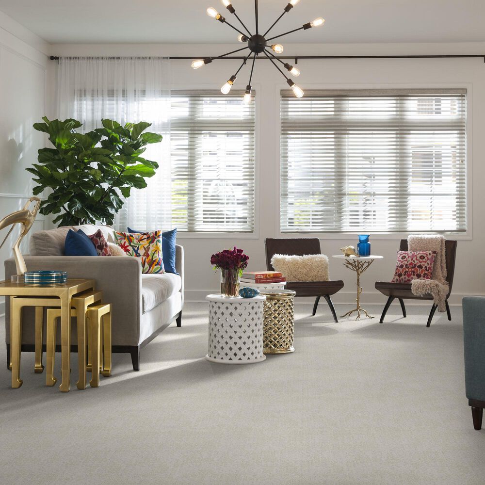 Anderson Tuftex Caress by Shaw Artistic Presence Carpet in Candle Light, , large