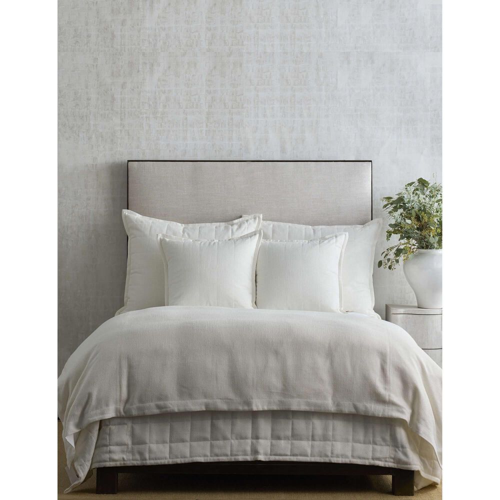 Ann Gish Macau Queen Quilted Coverlet in Bone, , large