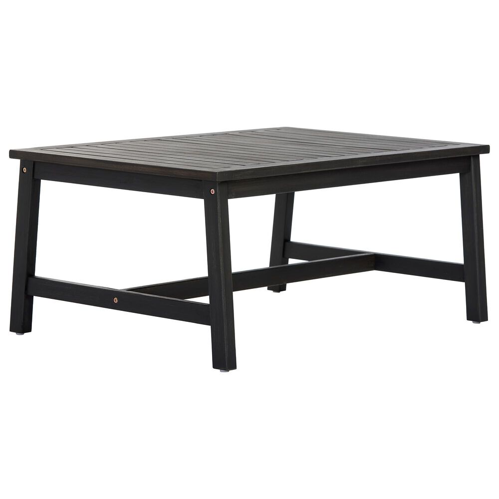 HOMLUX 4-Pieces Outdoor Conversation Set in White and Black, , large