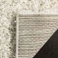 Safavieh Athens Shag SGA119B-5 5"1" x 7"6" White Area Rug, , large