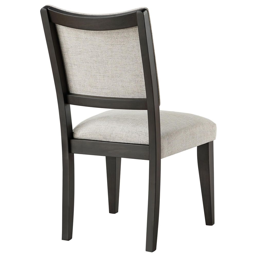 Steve Silver Roatan Dining Table and 6 Dining Chairs in Natural and Black, , large
