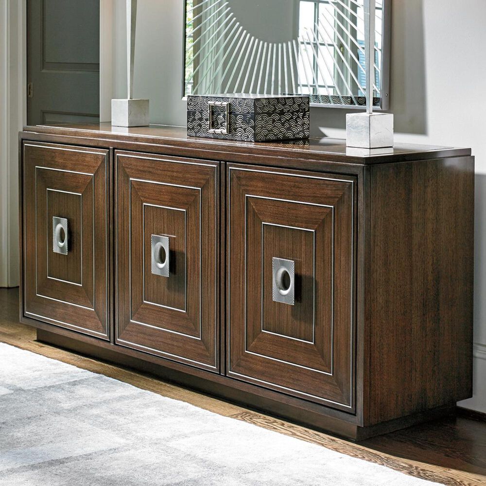 Lexington Furniture Macarthur Park Rolling Hills Buffet in Walnut, , large