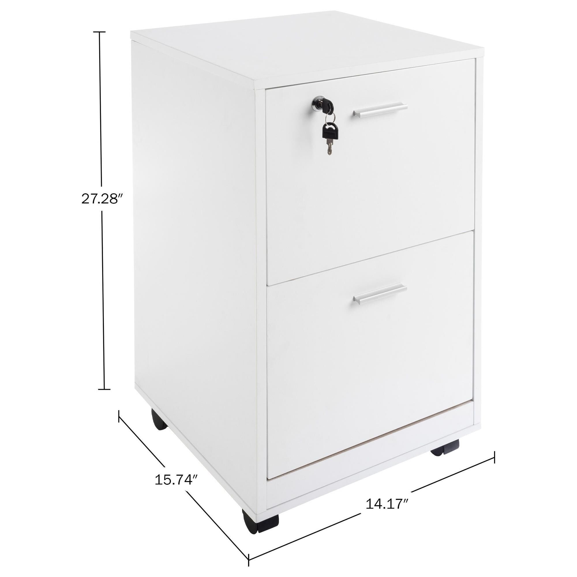 White filing cabinets for home sale