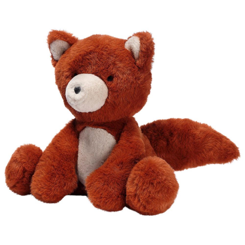 Lambs &amp; Ivy Treetop Fox Buddy Stuffed Animal Toy in Cinnamon and Cream, , large