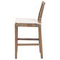 Baxton Studio Poltak Counter Stool in Grey Natural, , large