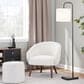 Lumisource Ashland Lounge Chair in Cream, , large