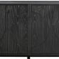 Blue River Holland 4-Door Sideboard in Black Brushed, , large