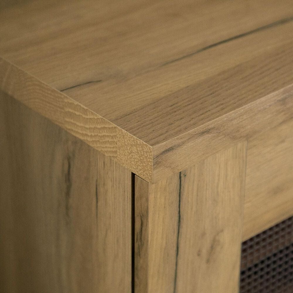 Coaster Bristol 6-Shelf Shoe Cabinet in Golden Oak, , large