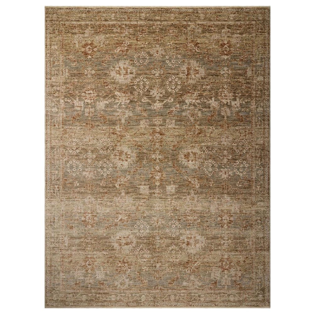 Magnolia Home Junie 9"6" x 13" Spice and Multicolor Area Rug, , large