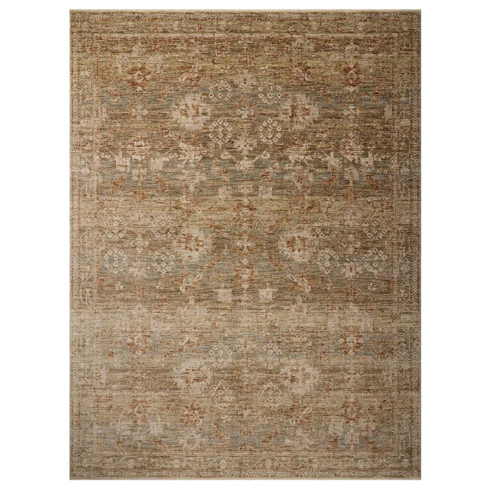 Magnolia Home Junie 9"6" x 13" Spice and Multicolor Area Rug, , large