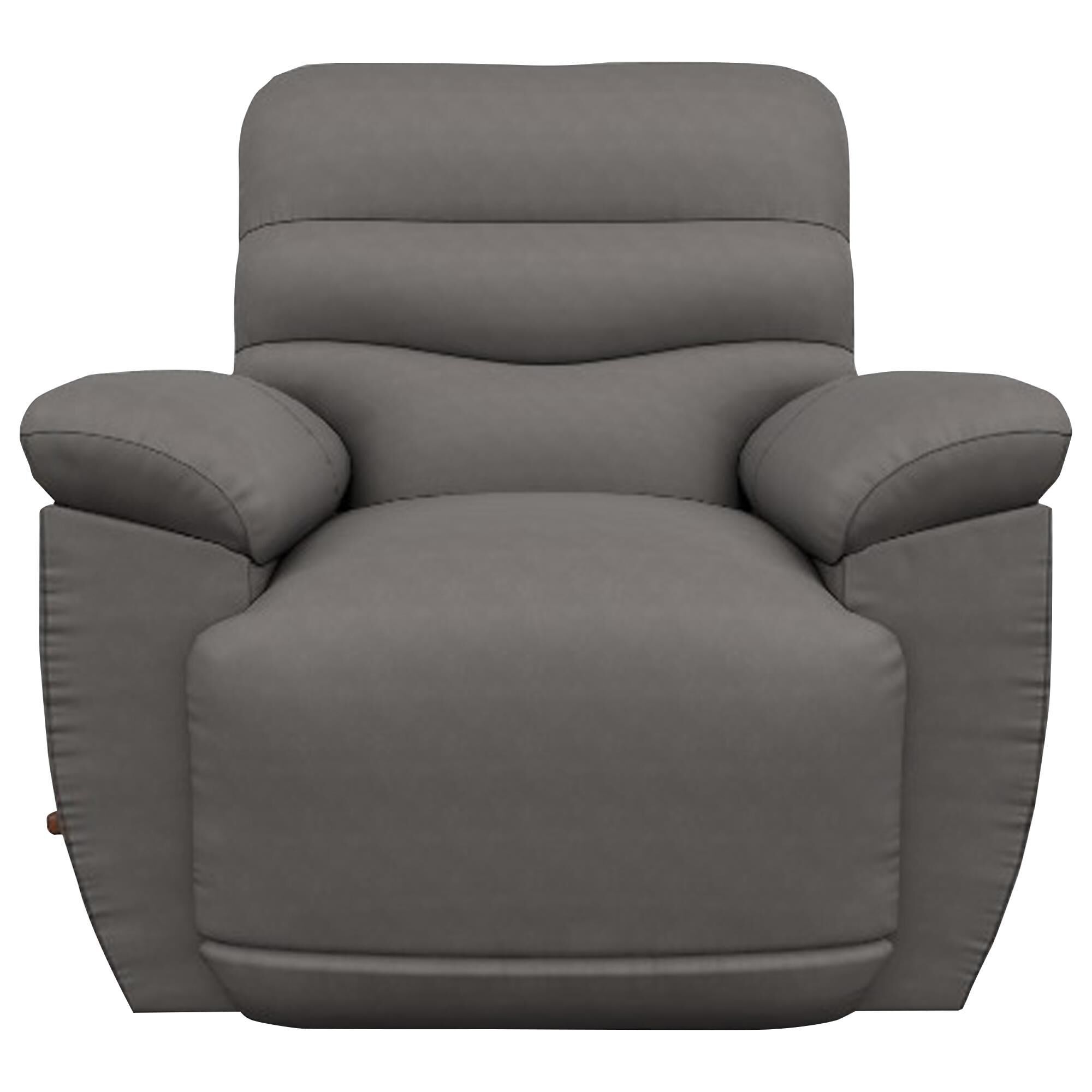 La-Z-Boy Joshua Manual Rocker Recliner with Swivel Base in Goshen Grey