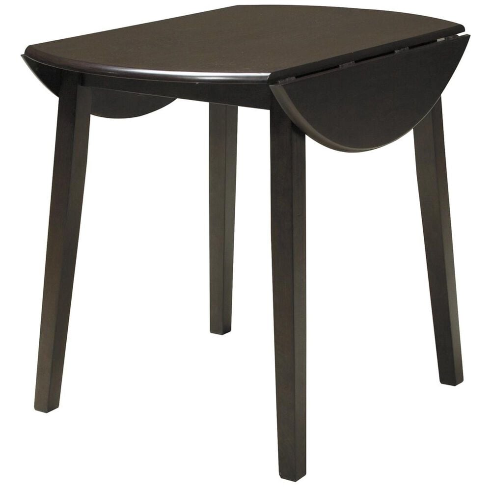 Ashley Hammis Drop Leaf Table in Dark Brown - Table Only, , large