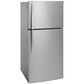 Whirlpool 19.2 Cu. Ft. Top Freezer Refrigerator with LED Interior Lighting in Monochromatic Stainless Steel, , large