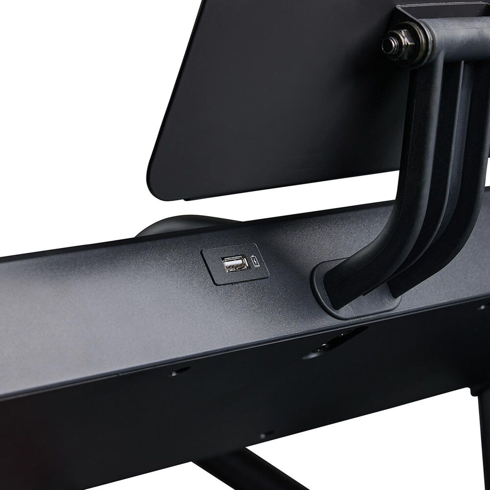 Sunny Health &amp; Fitness Premium Ultimate Incline Decline Folding Treadmill in Black and Red, , large