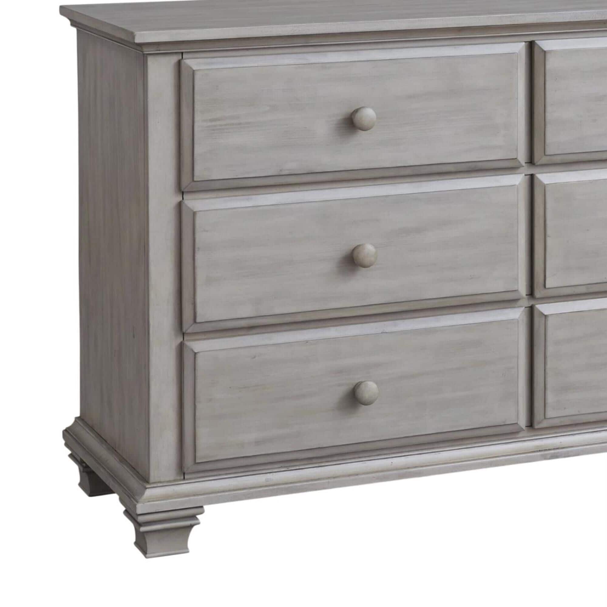 Oxford Baby Kenilworth 6 Drawer Dresser in Stone Wash NFM