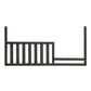 Kingsley Baby Charleston Toddler Guard Rail in Weathered Woodland, , large