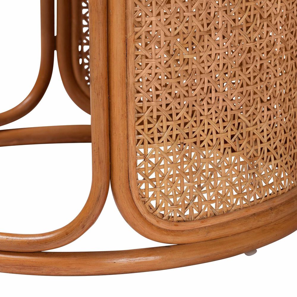 Baxton Studio Eldon Large End Table in Light Honey, , large