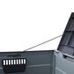 Hearth and Haven 75-Gallon Outdoor Plastic Deck Box with Built-In Wheels in Gray, , large