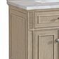 James Martin Vanities Lorelai 72" Double Bathroom Vanity in Whitewashed Oak with 3 cm Eternal Jasmine Pearl Silestone Top, Rectangular Sinks and FreePower Wireless Charger, , large