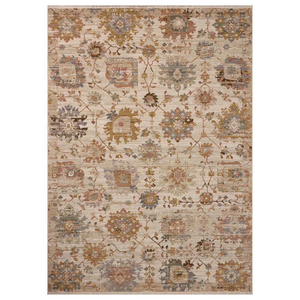 Loloi Reign Ivory and Multicolor 2"6" x 12" Runner, , large