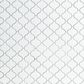 MS International Domino White Glossy Arabesque 12" x 12" Mosaic Sheet, , large