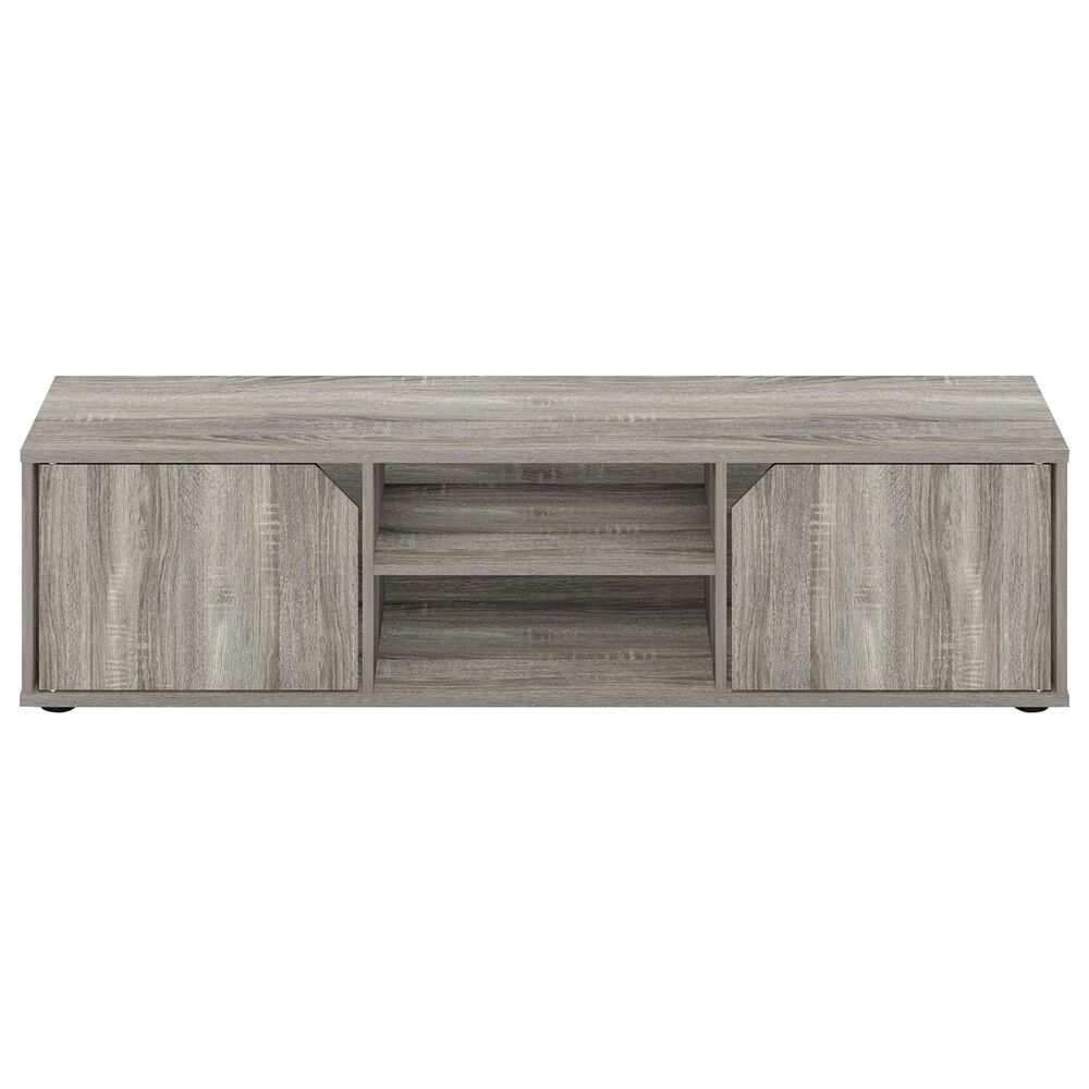 HOMLUX 47.2" TV Stand with 2-Door in French Oak, , large