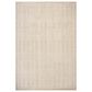 Chris Loves Julia x Loloi Calvin Ivory and Oatmeal 5"3" Round Area Rug, , large
