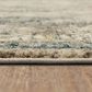 Karastan Marash 2"7" x 7"3" Cream and Blue Runner, , large