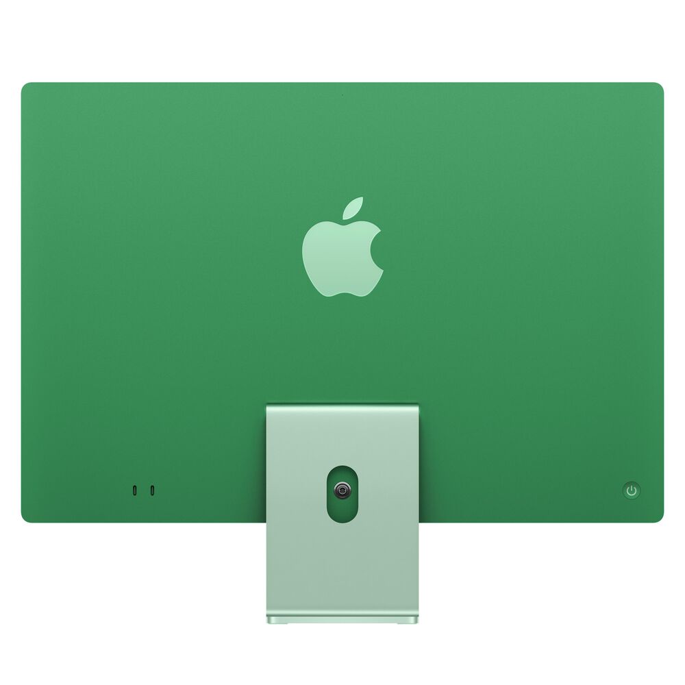 Apple 24-Inch iMac with Retina 4.5K display: Apple M4 Chip with 8-core CPU and 8-core GPU 16GB Unified Memory, 256GB SSD in Green &#40;Latest Model&#41;, , large