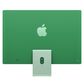 Apple 24-Inch iMac with Retina 4.5K display: Apple M4 Chip with 8-core CPU and 8-core GPU 16GB Unified Memory, 256GB SSD in Green (Latest Model), , large