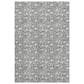 Dalyn Rug Company Soft Essentials Floral Gray 8" x 10" Indoor/Outdoor Area Rug, , large
