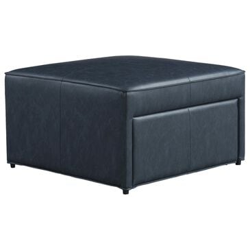 Lifestyle Solutions Hailey Storage Ottoman in Navy, , large