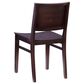 Linon Home Decor Devin Side Chair in Brown, , large